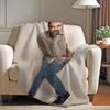 Fashion print L-Lin Manuel Miranda Blanket For Sofa Office Bed Plane Travel Sleep Read Relax Camping Soft And Warm
