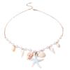 European and American Jewelry Pearl Conch Starfish Necklace Fresh and Simple Beach Collarbone Chain Jewelry