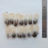 50Pcs- NATURAL Beige &Grey Chukar Partridge Hen Feathers  3-7CM Long for Craft Millinery Fly Fishing,4 Models Available