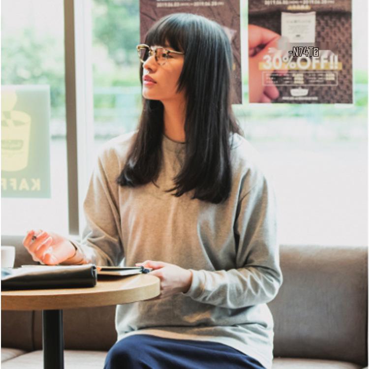 Hinode Printstar All-Cotton Heavyweight Crew Neck Long Sleeve 250g Base Layer with Custom Text