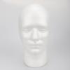 Male Mannequin Head Round Base Lightweight Foam Wigs Head Model and Display Hair, Hats and Hairpieces for Glasses Headset Wigs