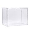 Figures Display Case Transparent Acrylic Airtight Stackable Figures Showcase for Dolls Collectibles Books