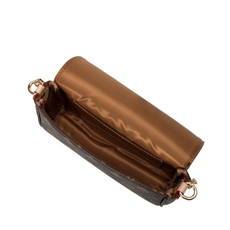 Niche bag women's new retro chain underarm bag versatile baguette bag single shoulder messenger bag