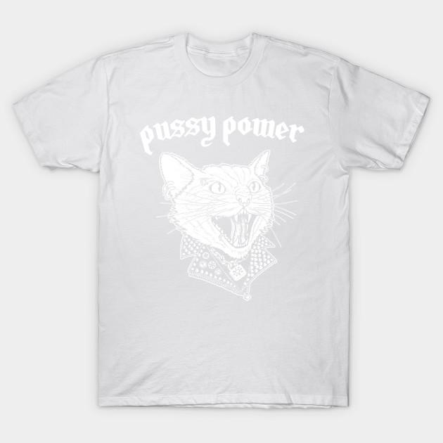 T Shirt Women Pussy Power Shirt Harajuku Print Kawaii Tshirt Summer Short Sleeve Female T-Shirt Top Tee