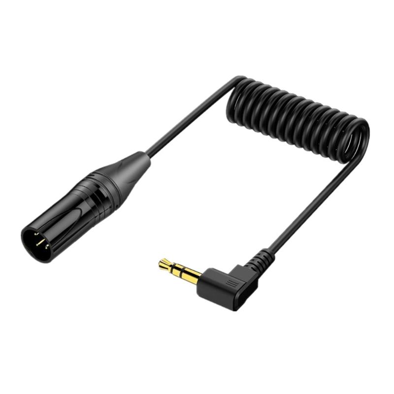 

Flexible Stretchable 3.5mm to Auditory Cable, Highly Sound Transmission for Recording and Performances