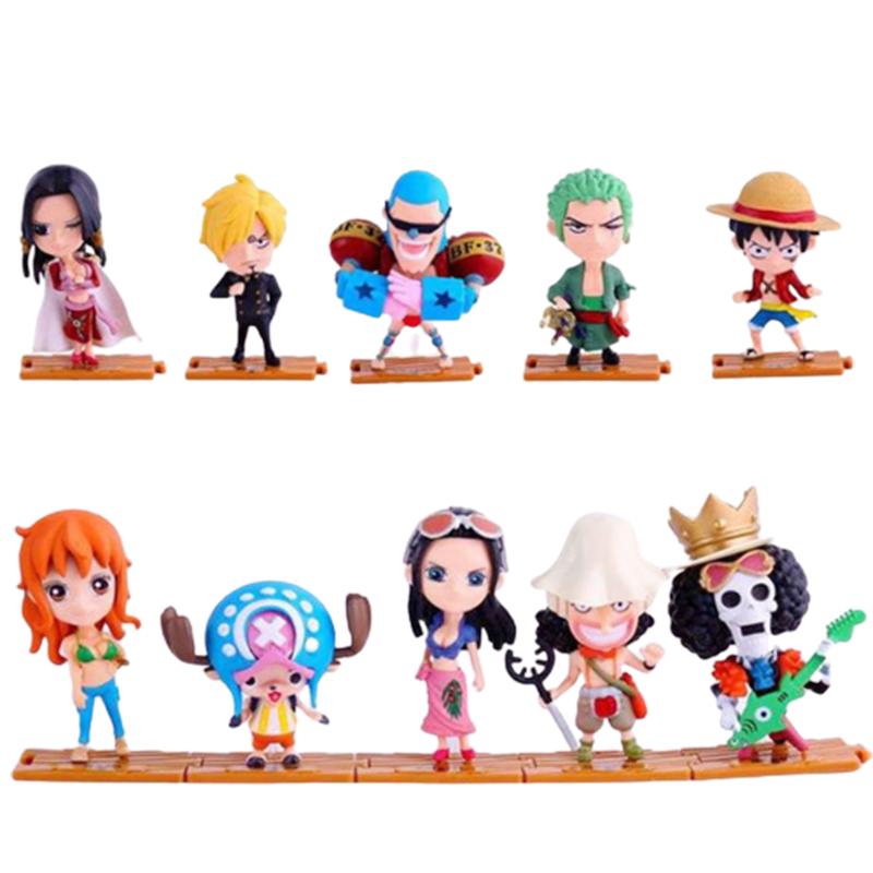 

Мини Фигурка One Piece Миниатюрная Игрушка Модель Кукла Украшение Коллекция Топпер для Торта