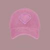 Girly Pink Baseball Cap With Soft Cotton Material And Curved Visor For Sunshade