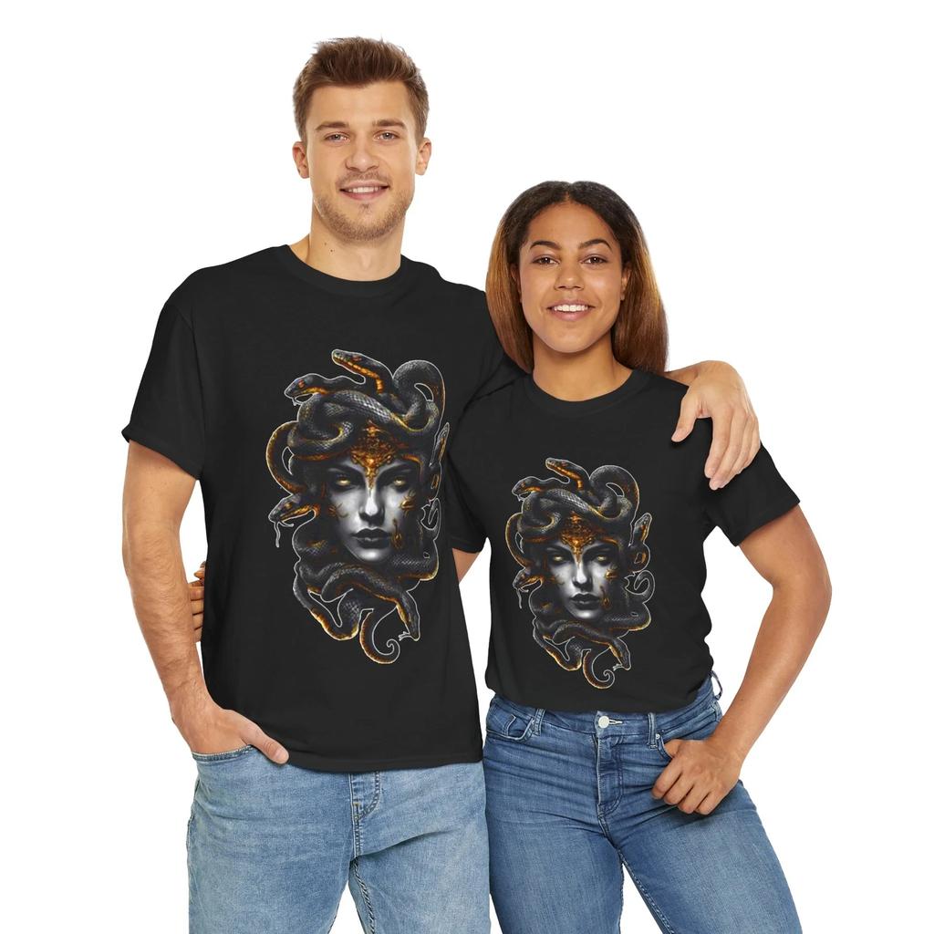 Medusa Greek Mythology Unisex T-shirt Snake Amazing Myth Shirt Myth Comfortable and Soft Street