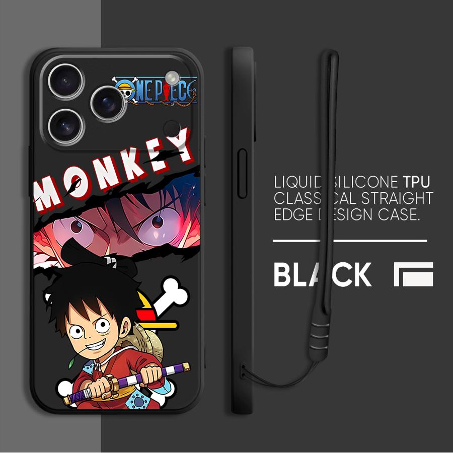

Onepiece Luffy Zoro Phone Cover Case for Apple iPhone 17 Pro Max 12 Plus Air XS XR 16 13 Mini 11 7 8 15 iPhone 11