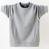 Men's Casual Soft Crewneck Sweatshirt Breathable Crew Neck Pullover Outdoor Athletic Long Sleeve Sweatshirts for Men Basic Pullover Sweatshirt Tops