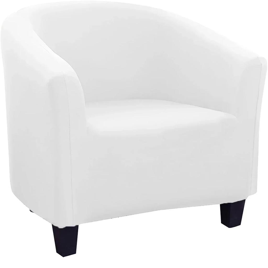 Sretch Elastic Single Sofa Covers Velvet Armchair Seat Cover Chair Protector Stretch Bar Slipcovers for Home Decor Living Room
