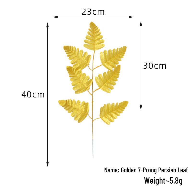 Goldener Monstera-Blatt-Ballon für Hochzeitsdekoration