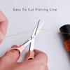 Multi Functional 8 Shaped Retractable Folding Scissors Stainless Steel Scissors Portable Outdoor Travel Scissors