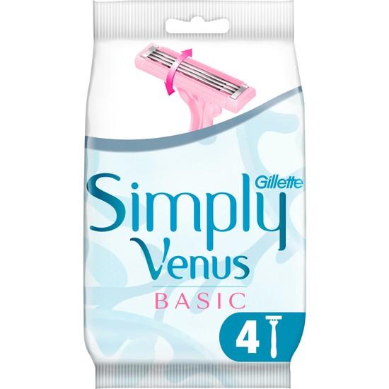 

Gillette Simply Venus 3 Basic Shaver 4 Pack