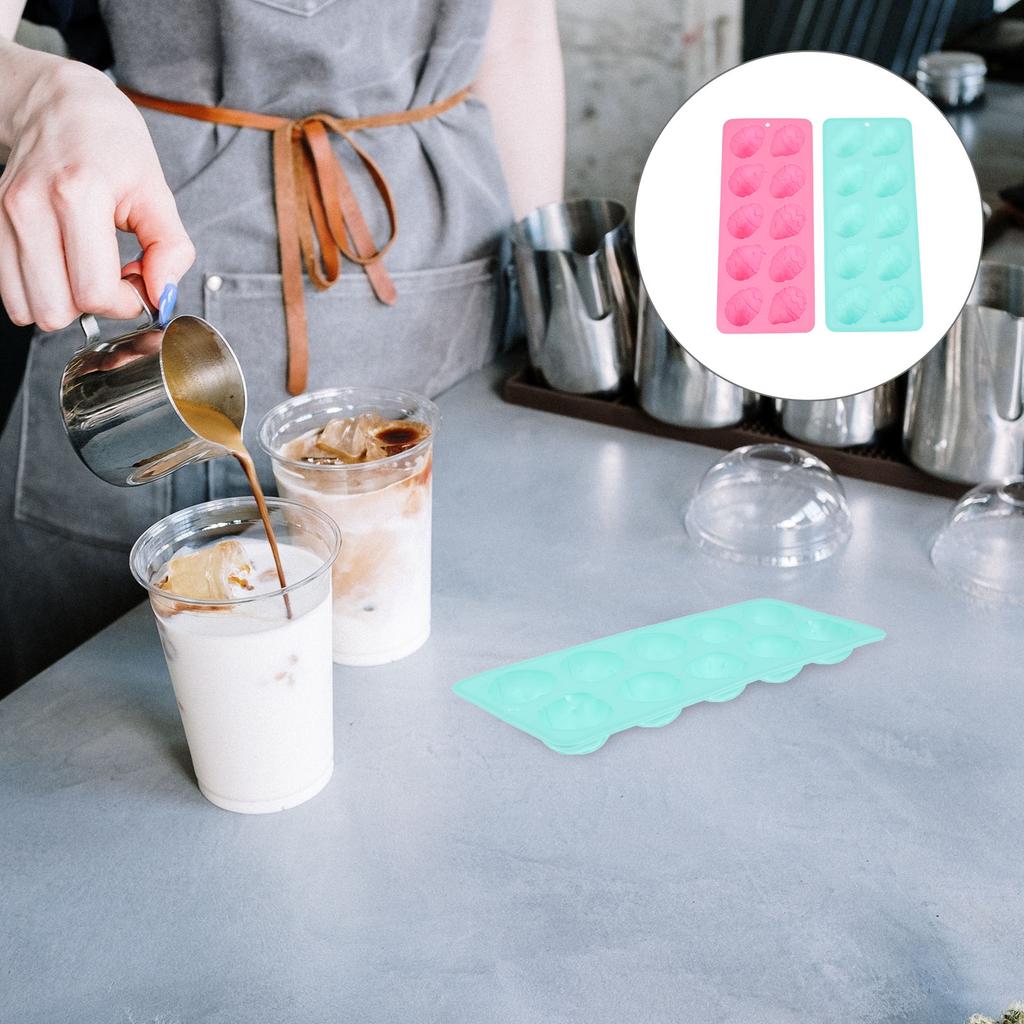 2 Pcs Cake Baking Mold Friends Gift Chocolate Mould Eggs Professional Shop Dinosaur Silica Gel Candy Dessert Decoration