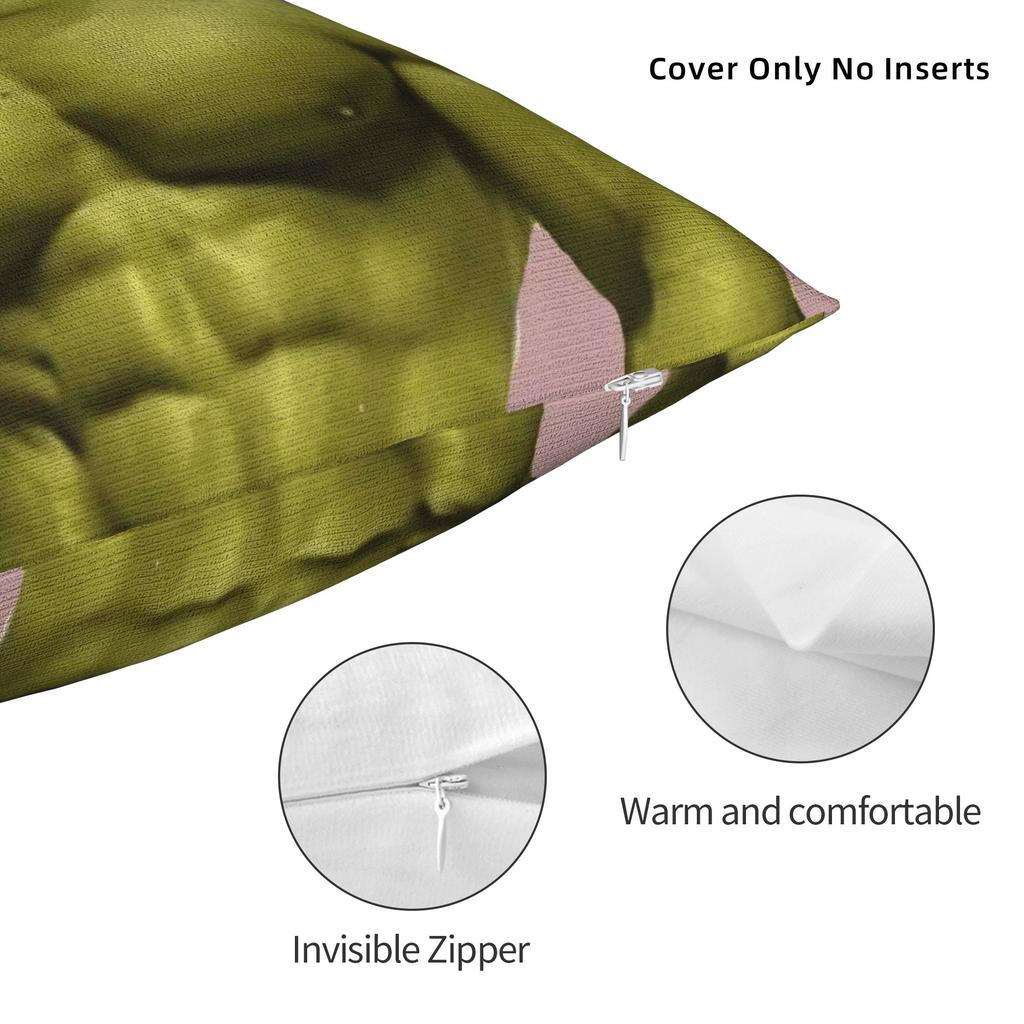 Polštářový potah Shrekův vtipný polštář Vlastní potah na polštář Novinka Povlak na polštář na pohovku ložnici domácí dekorace