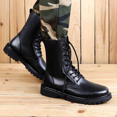 Moda Exterior Botas Militares para Hombre Botas Tácticas Militares de Desierto para Hombre Zapatos Casuales Botines Vintage Transpirables Botas de Combate para Hombre