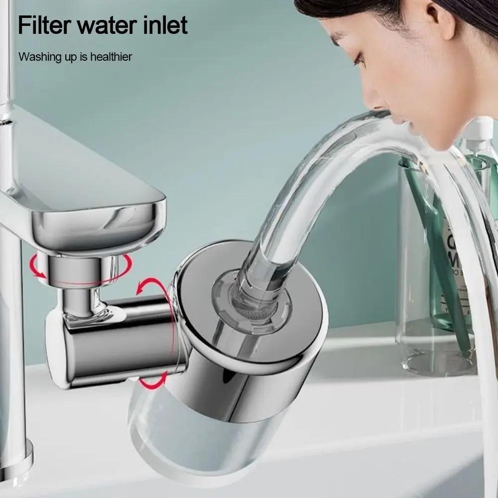 Anti-splash Kitchen Faucet Nozzle 2-Mode Adjustable 720°Rotation Sprayer Nozzle Water Saving Tap Spray Water Outlet Taps