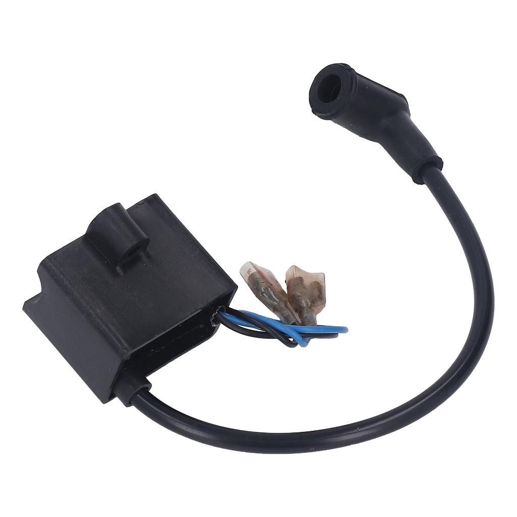 CDI Magneto Ignition Coil Metal Rubber with Spark Plug Ignition Coil Module for 49cc 60cc 80cc Bikes Replacement