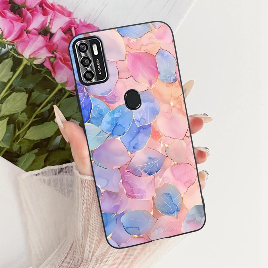 For ZTE Blade A7s 2020 Case A7020 Cute Lion Fashion Painted Cover Soft TPU Matte Phone Case For ZTE Blade A7s 2020 BladeA7s Bags