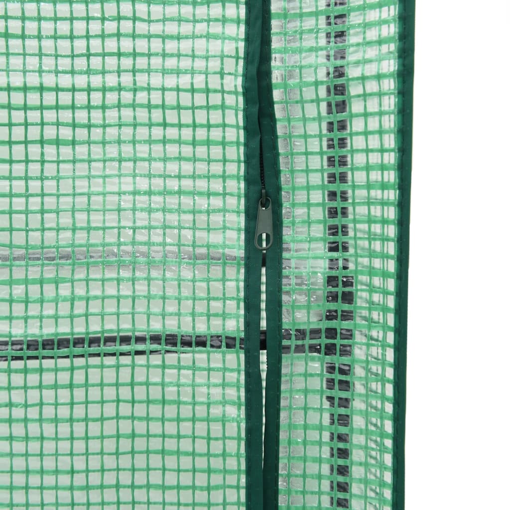 Vidaxl Raised Planter with Greenhouse, Rattan Look, 160X40X140 Cm