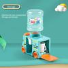 Mini-Wasserspender-Bus, 2-in-1, drücken Sie, um Wasser aus der Flasche zu holen, austauschbar, Rollenspiel, lustiges Kinder-Wasserspender-Spielzeug, Kinder-Geschenk