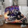 1pc KISS Band Blanket Lightweight Flannel Blanket Throw Blanket For Sofa, Bed, Travel, Camping, Livingroom, Office, Couch