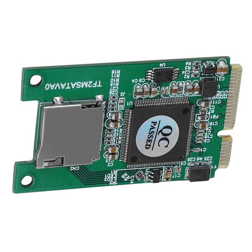 Micro SD TF Card To Mini PCI E mSATA SSD Adapter Converter for PC