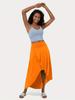 Chic Summer Women's Irregular Drape A-line Long Skirt - European & American Fashion