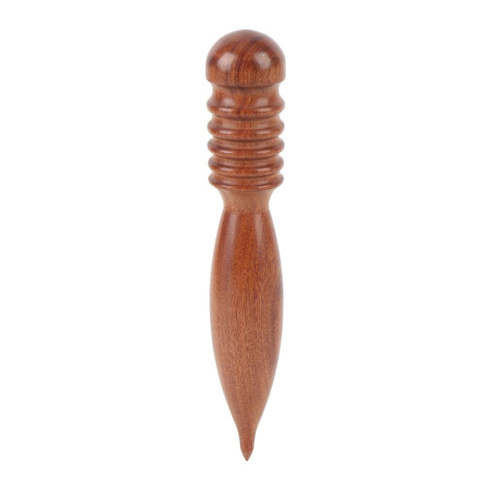 Wood Leather Grinding Rod 5 Grooves Leather Polishing Rod Leather Edging Device Belts Bags Crafts
