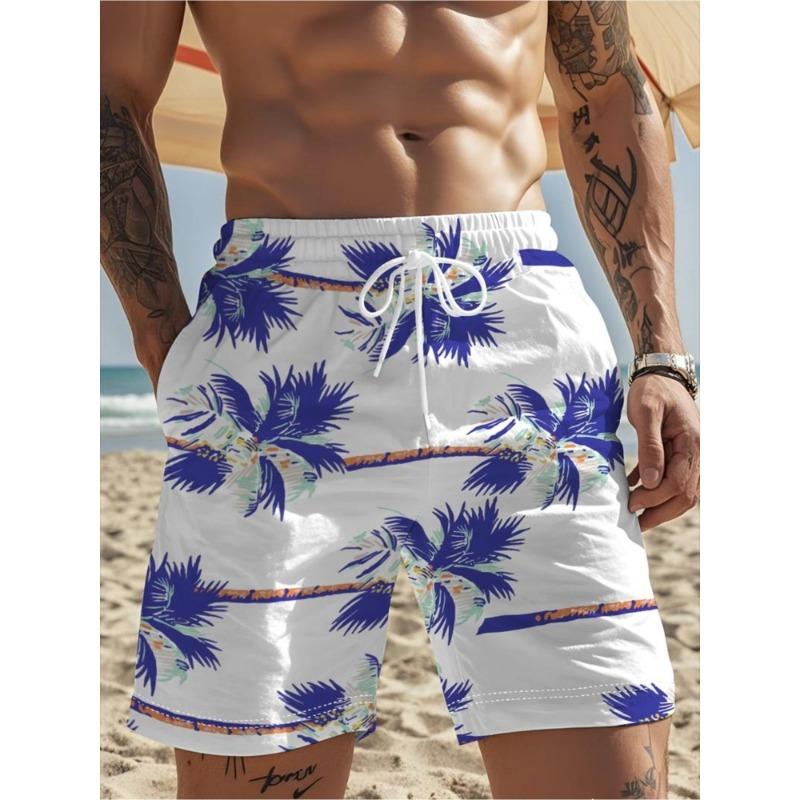 Summer men s casual shorts, novel and interesting prints, quick-drying, sweat-absorbent and versatile M