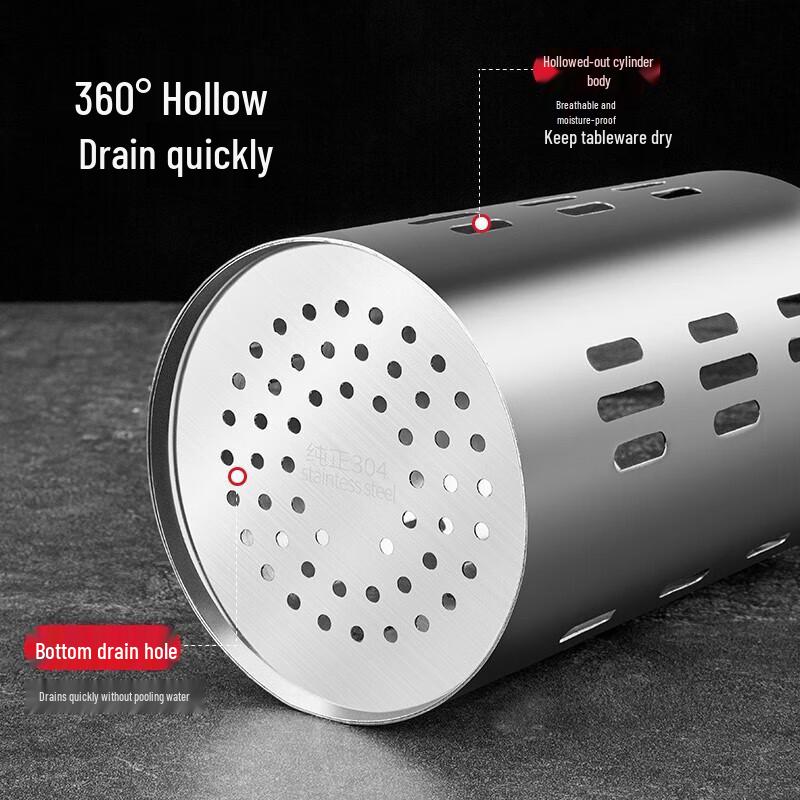 MeiChu 304 Edelstahl Essstäbchenhalter