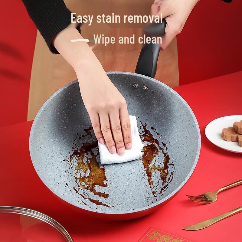 ASD Maifan Stone Non-stick 3-Piece Cookware Set