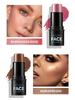 MLSMILE Contour & Highlight Stick Set: Concealer, Blush, Sculpting Shadow, Under-Eye Pen, Matte.