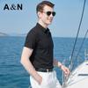 Men's Silk Modal Polo Short-Sleeve T-Shirt