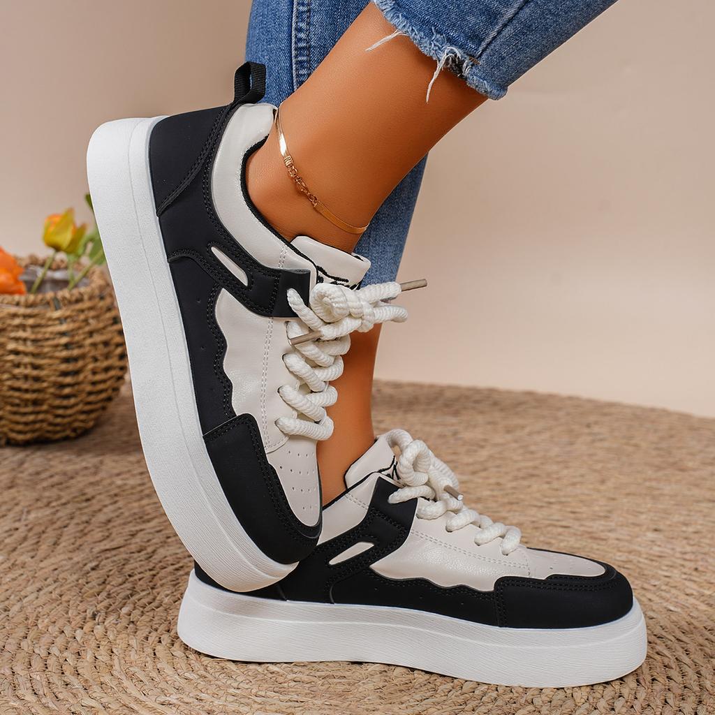 Fashion Women's New Versatile Spring Autumn Campus Leisure Sports Simple  Comfortable Board Shoes Daily Commuting Women's Shoes