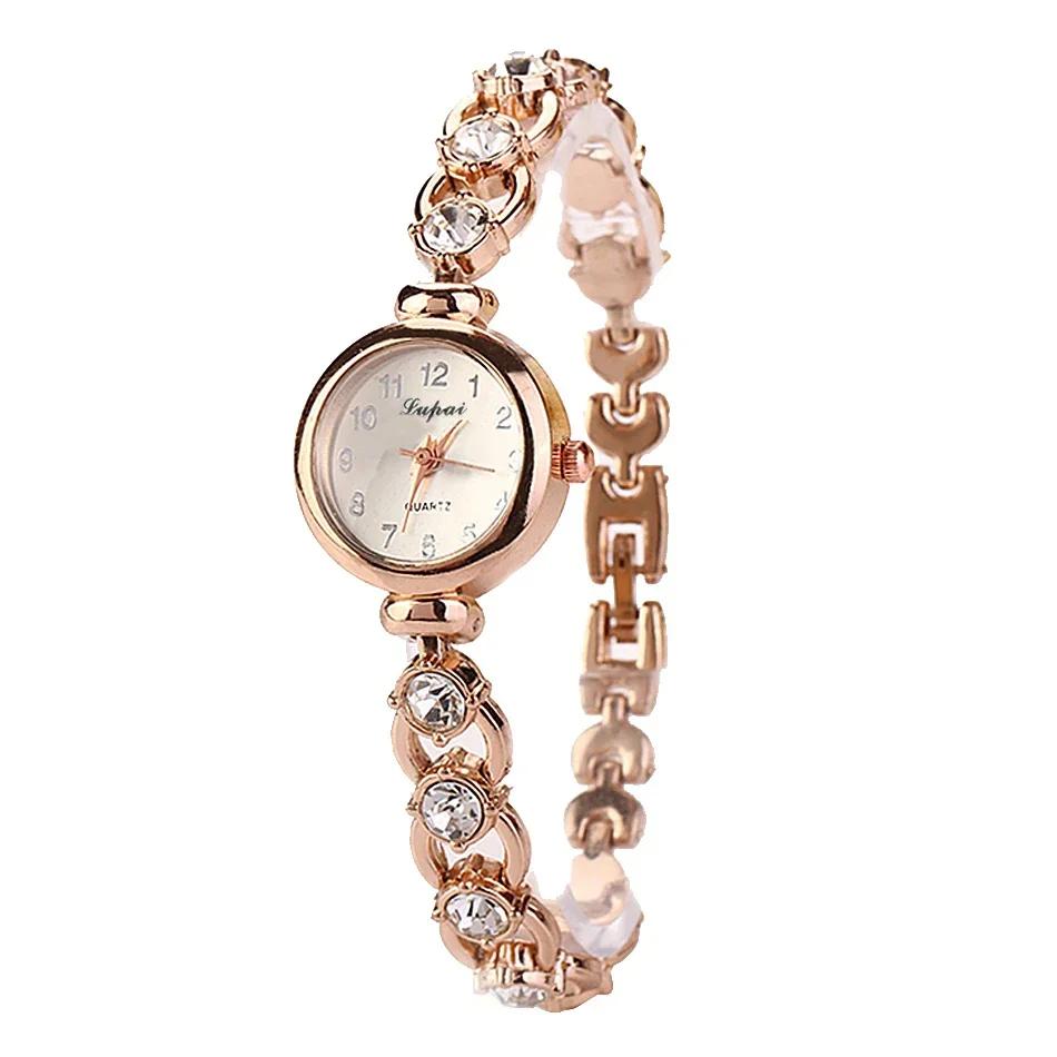 Luxury Ladies Wristwatch Rhinestone Elegant Watch for Women Casual Quartz Bracelet Watch Reloj Relogio Feminino