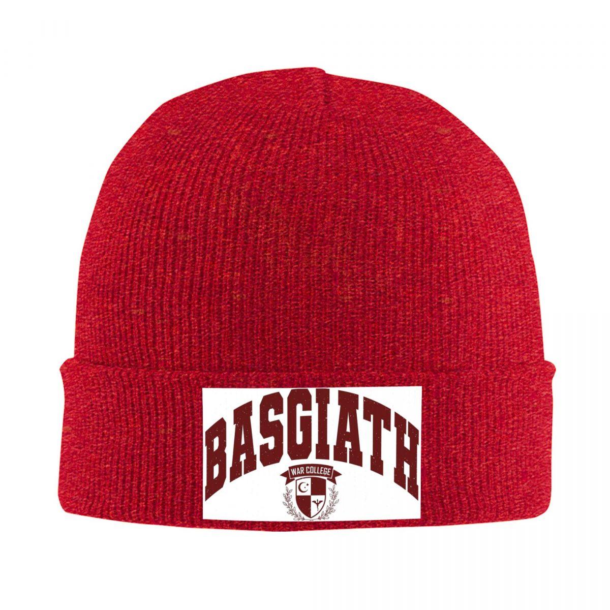 

Basgiath War College And Emblem Fourth Wing Warm Knitted Cap Bonnet Hat Autumn Winter Outdoor Beanies Hats for Unisex Adult One Size
