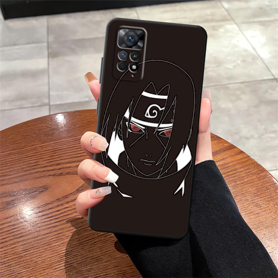 

Чехол для телефона Funda для Xiaomi Redmi Note 11 14 12 Pro 13 Pro Plus 10S 9S 9 11s 12s 7 8 10 Аниме Наруто Итачи Redmi Note 12 4G