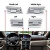 Car Front Dashboard Left Right Middle Air Vent Grille Repair Kit For Mercedes Benz E Class W212 E350 E550 2009 2010 2011 2012