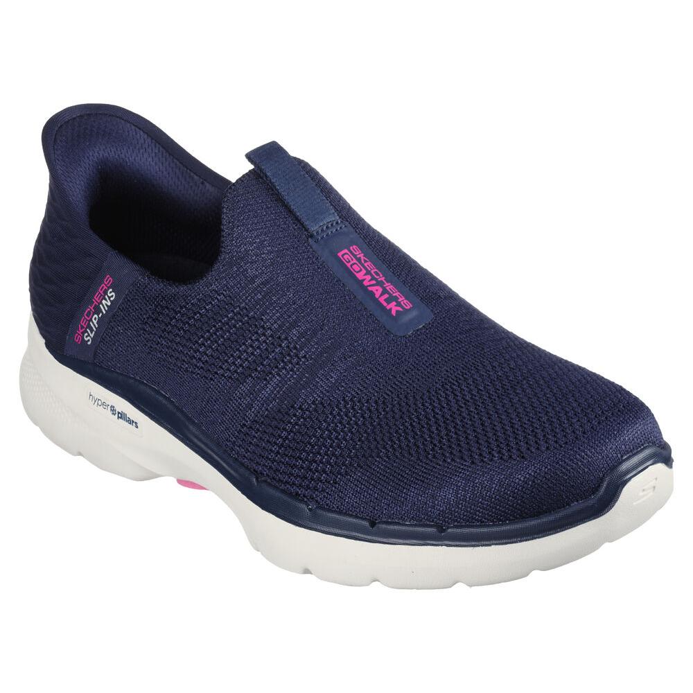 Sneakers Skechers Navy Go Walk 6 Fabulous View