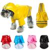 Waterdichte Hondenjas PU Hondenregenjas Voor Kleine Honden Katten Reflecterende Puppy Regenmantel Chihuahua Yorkies Regenjas Huisdierponcho