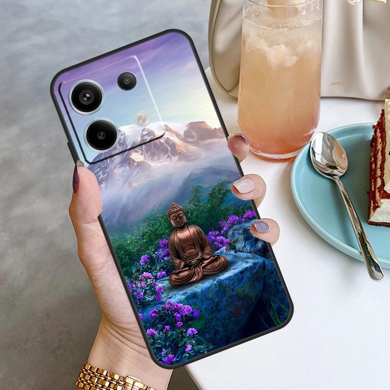 Buddha Budha Hülle Für Xiaomi Redmi Note 11 9 10 12 13 Pro Plus 9S 10S 11S 12S Redmi 12 10C 9C 13C Abdeckung