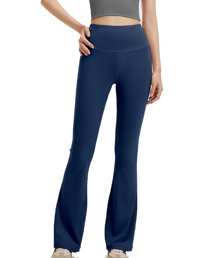 

TASOGARA Расклешенные спортивные брюки для йоги, леггинсы, формирующие ягодицы, влагоотводящие, быстросохнущие, с высокой посадкой, эластичные, облегающие, (Дж. П.,