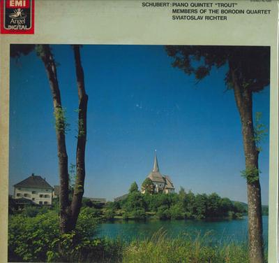 LP Record SVIATOSLAV RICHTER - Schubert: Piano Quintet In A Major, HC1283 EMI ANGEL Japan Classical Used