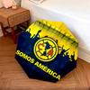 Club América  pattern, automatic folding umbrella, portable and foldable design, 8 ribs, a Christmas or birthday gift.