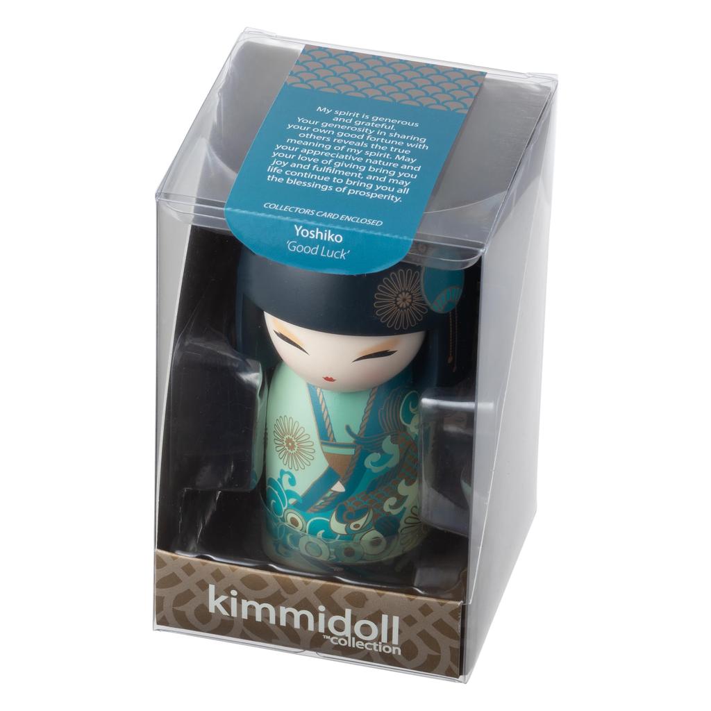 Kimmidoll Kokeshi Doll YOSHIKO 11cm TGKFL070 L, Tall,