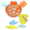 Children's Beach Set - COLORBABY - 14 Cm Bucket - 7 Pieces - Storage Net - Sea Animals