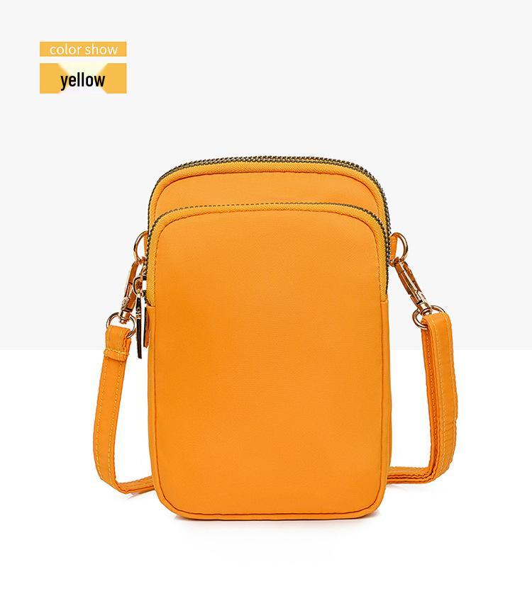 2024 Women's Crossbody Mobile Phone Bag - Trendy Korean-Style Mini Vertical Pouch and Coin Purse.