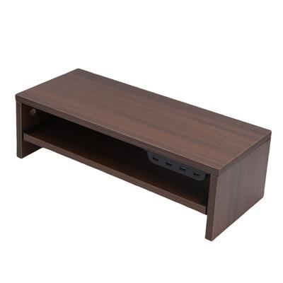 Desktop Display Riser with Drawer AC Outlets and USB Port Hub Mobile Phone Charging Laptop Screen Support Stand
